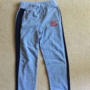 Athletic jogging pants for boys